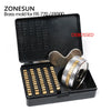 ZONESUN Heat Stamping Alphabet Set Heat Press Machine For FR900 FR770