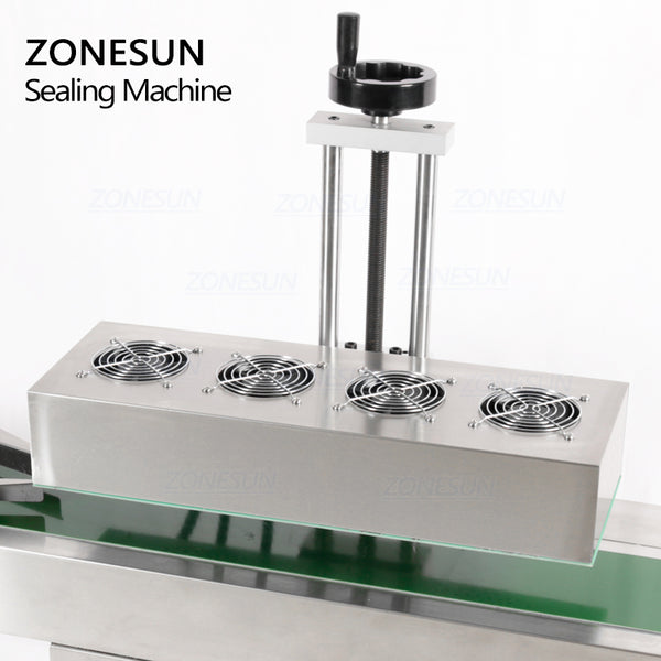 ZONESUN ZS-FK2100 20-85mm Vertical Electromagnetic Induction Aluminum Foil Sealing Machine