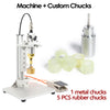 ZONESUN ZS-XGPZ1 Tabletop Pneumatic Capping Machine - with custom chucks