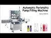 ZONESUN 3-4000ml Automatic Peristaltic Pump Liquid Filling Machine