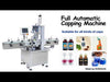 ZONESUN 18-70mm Pneumatic Automatic Bottle Capping Machine