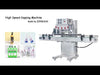 ZONEUSN ZS-XG440B Fliptop Spray Twist Off Pneumatic Plastic Glass Bottle Vial Screw Capping Machine For Jars Pet Bottles
