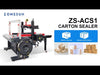 zonesun carton strapping machine