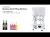 ZONESUN Manual Wine Liquid Filling Machine Enolmatic Bottle Filler