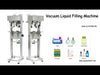 ZONESUN ZS-G400 Pneumatic Vacuum Liquid  Filling Machine Enolmatic Bottle Filler 