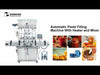 ZONESUN ZS-YT4T-4PM Máquina automática de enchimento de pasta com aque
