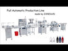 ZONESUN Automatic Bottle Liquid Filling Capping And Labeling Machine