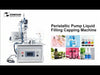 ZONESUN ZS-AFC1P Automatic Peristaltic Pump Liquid Filling Capping Mac