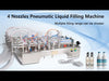 ZONESUN 4 Head Pneumatic Liquid Filling Machine