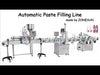 ZONESUN ZS-FAL180R10 Full Automatic Paste Honey Lotion Round Bottle Double Heads Filling Capping Labeling Machine
