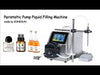 ZONESUN Semi Automatic Digital Liquid Juice Essential Oil Quantitative Filling Machine Peristaltic Pump Small Vial Filler