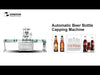 ZONESUN ZS-XG440E Automatic Beer Bottle Capping Machine Crown Capper