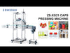 ZONESUN ZS-XG21 Máquina automática de prensagem de tampas