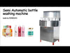 Semi Automatic Bottle Washing Machine