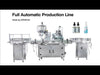 ZONESUN Full Automatic Production Line Small Bottle Eye Drop Vial Filling And Capping Machine