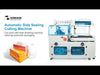 ZONESUN ZS-BF450 Máquina de corte de selagem Automática Embalagem de filme retrátil Cosméticos Livro Alimentos Bebidas Software Máquina de embalagem