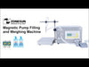 ZONESUN ZS-MP251W Magnetic Pump Strong Acid Liquid Edible Oil Liquor Filling and Weighing Machine Water Bottle Filler