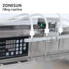 ZONESUN ZS-DPSP4 4 Nozzles Stand-up Bag Spout Pouch Liquid Filling Machine