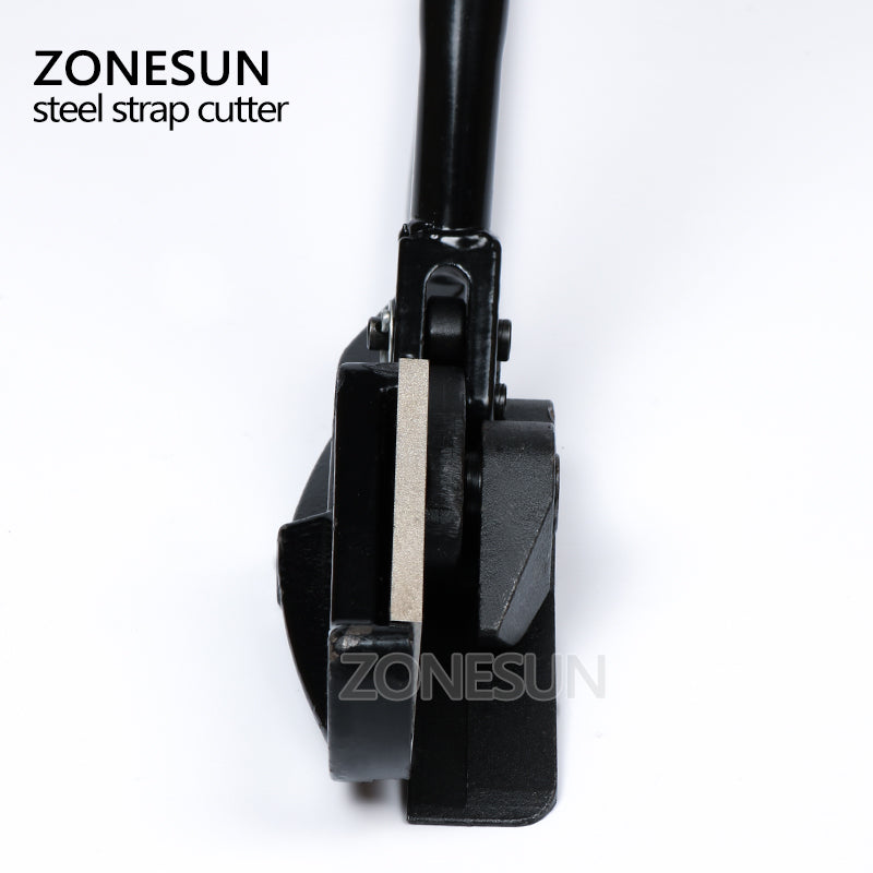 ZONESUN Manual Strap Tool Short Handle Stainless Steel Band Cutter