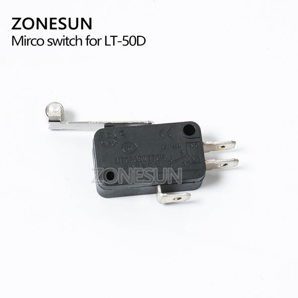 ZONESUN Mirco Switch with Handle Belt for LT50 LT50T LT50D LT50DT Labeling Machine