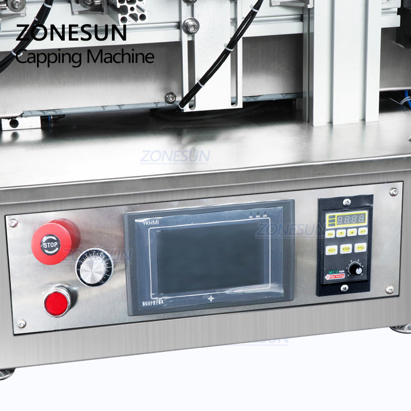 ZONESUN ZS-XG1870 18-70mm Pneumatic Desktop Automatic Capping Machine