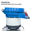ZONESUN Automatic Bottle Cap Unscrambler For Production Line
