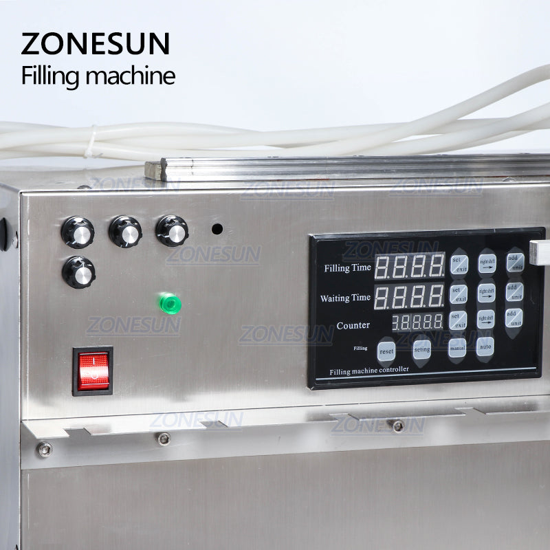 ZONESUN ZS-DPSP4 4 Nozzles Stand-up Bag Spout Pouch Liquid Filling Machine