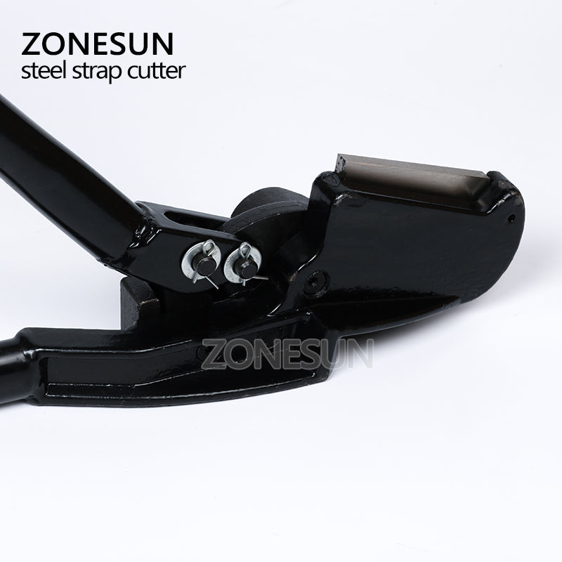 ZONESUN Manual Strap Tool Short Handle Stainless Steel Band Cutter
