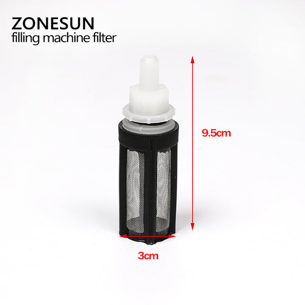 ZONESUN Easy to Change GFK-160 KC-280 Digital Water Juice Milk Filling Machine Filter