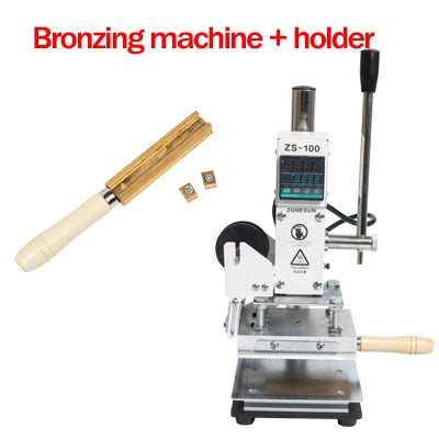 ZONESUN ZS-100 10x13cm Hot Foil Stamping Machine