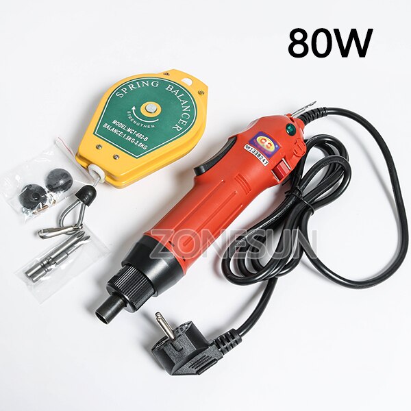 ZONESUN Electric Pneumatic Manual Capping Machine And Accessories - 80W 110V Machine - 80W 220V Machine