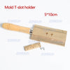 ZONESUN Hot Foil Stamping Machine Accessory Spare Parts Position Holder - Copper plate 5*10cm