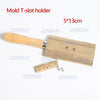 ZONESUN Hot Foil Stamping Machine Accessory Spare Parts Position Holder - Copper plate 5*13cm