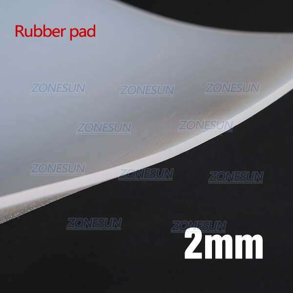ZONESUN Hot Foil Stamping Machine Accessory Spare Parts Position Holder - Rubber pad 2mm
