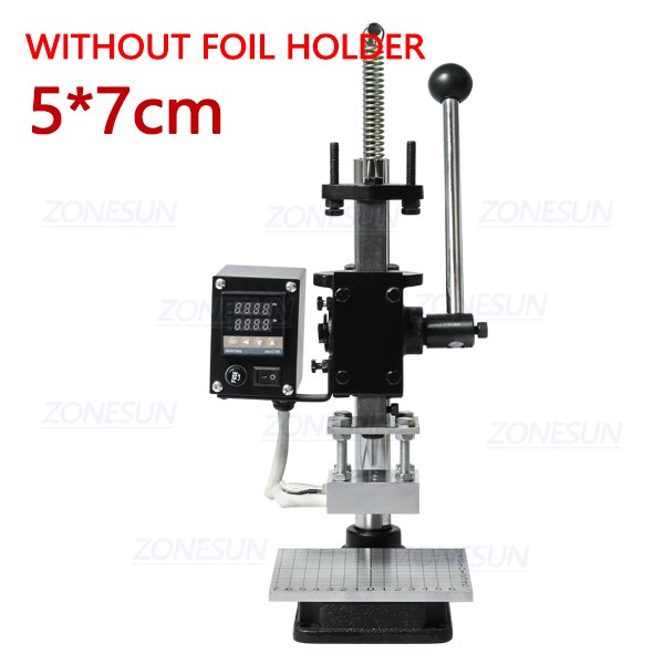 ZONESUN Multi-function Hot Stamping Machine - 5x7cm machine